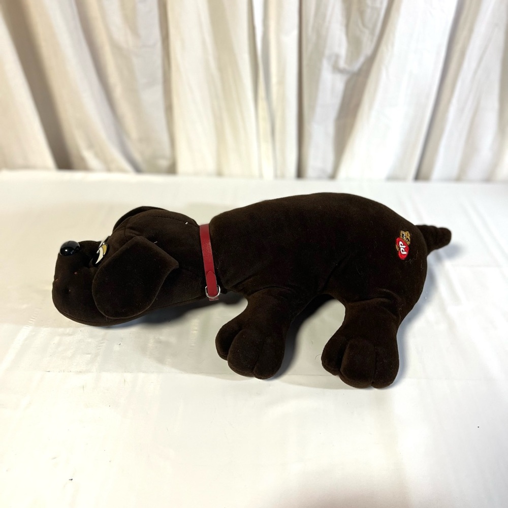 Pound puppies brown large stuffed dog